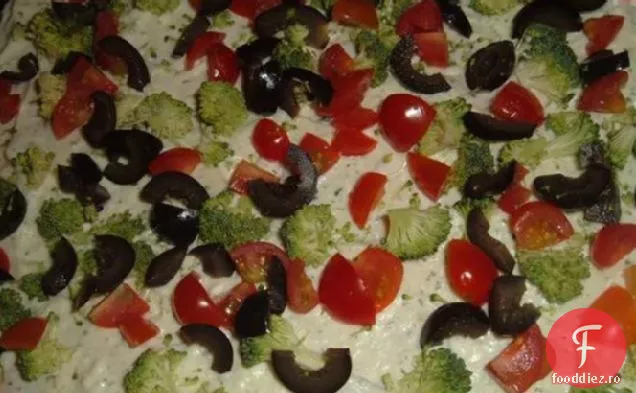 Aperitiv De Pizza Cu Legume Proaspete