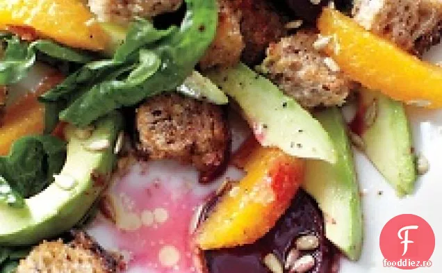 Salată De Avocado, Sfeclă Și Portocale
