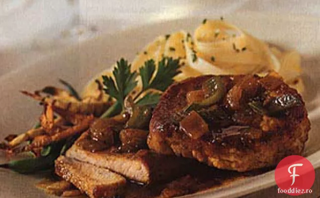 Cotlet De Porc Fiert Cu Cidru