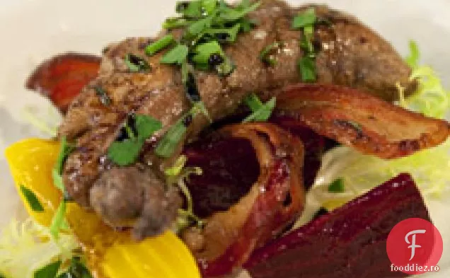Icre Shad Cu Sfeclă, Slănină Și Balsamic