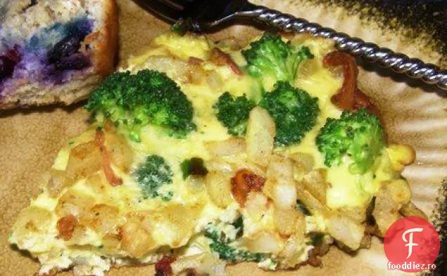 Frittata de cartofi și slănină