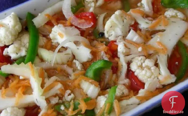 Giardiniera, dulce și / sau fierbinte (legume murate)
