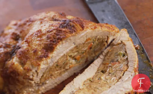 Matzo-piept de vițel umplut