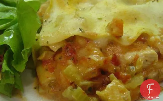 Lasagna Cremoasă De Pui