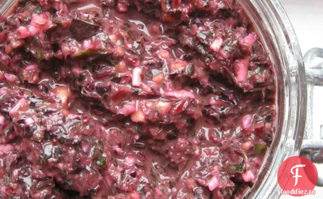 Pesto Cu Frunze De Sfeclă