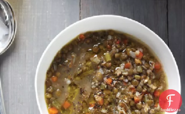 Supă de linte și Bulgur