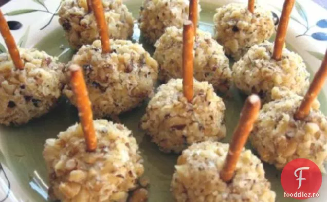 Bile de Gorgonzola și cremă de brânză
