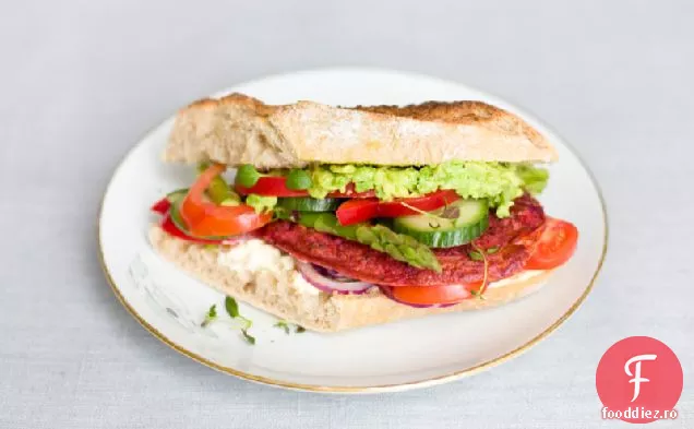 Burgeri De Sfeclă Roșie Și Mei