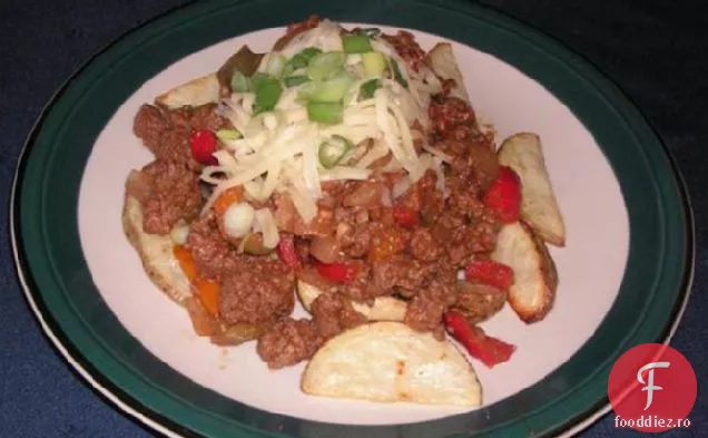 Pene De Cartofi Cu Topping Sloppy Joe