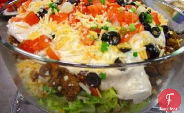 Salată De Taco Stratificată De Festival