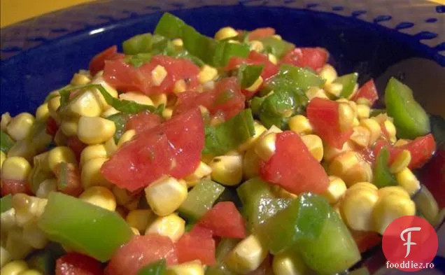 Pui Pecos-Salată De Pâine De Porumb