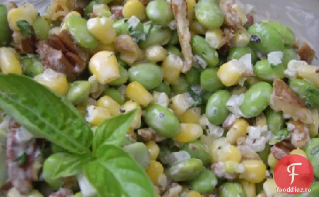 Edamame (Soia) Și Salată De Porumb