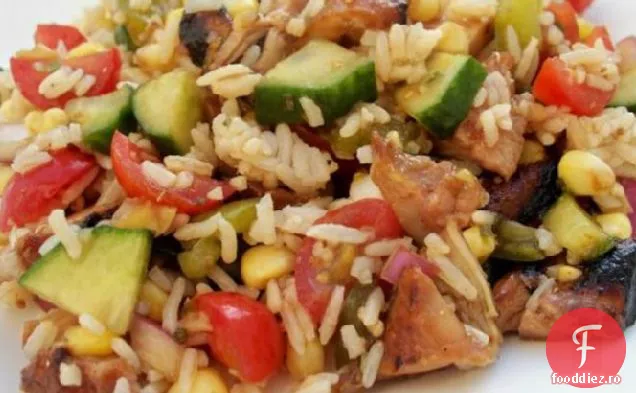Salată De Vară Orientală De Pui