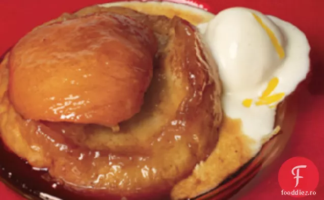 Salată asiatică de pere și Grapefruit cu granita de Sake și Sorbet de pere