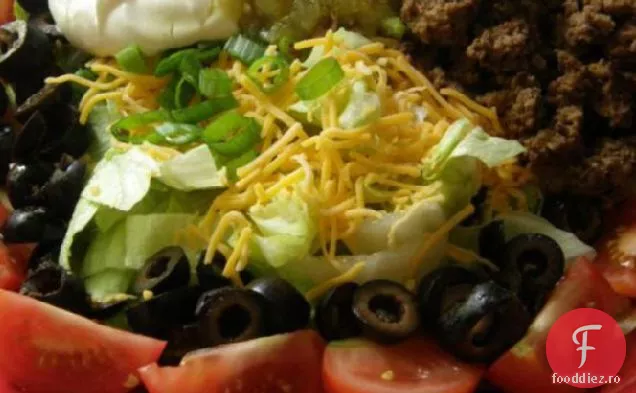 Salată Taco În Trei Pași