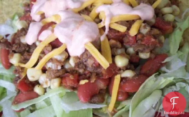 Salată Rapidă De Taco Vegetariană
