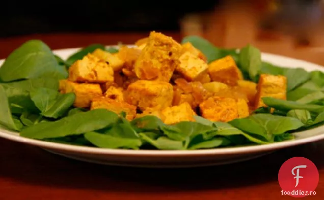 Tofu curry peste Nasturel