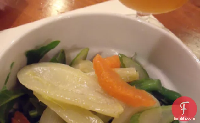 Flageolets En Pissenlits (Fasole Cu Verdeață De Păpădie)