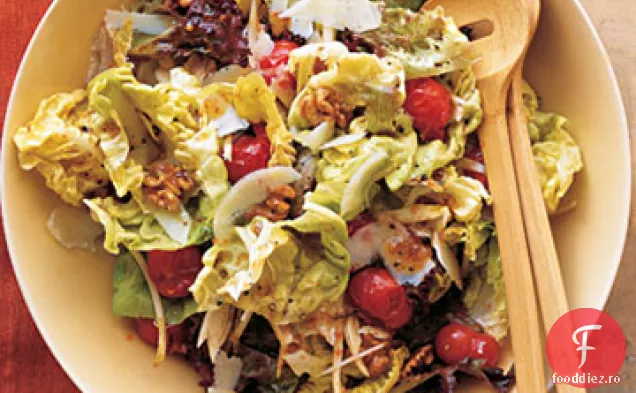 Salată de iarnă cu roșii Cherry prăjite