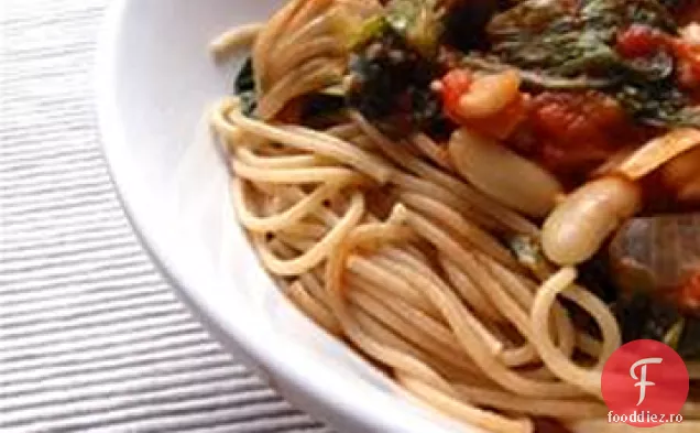 Paste Penne cu fasole Cannellini și Escarole