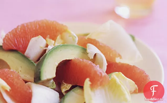 Salată de andive, Avocado și Grapefruit roșu