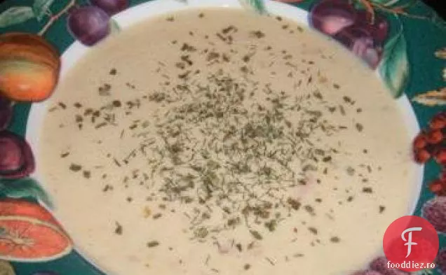 Cremă de supă belgiană de andive