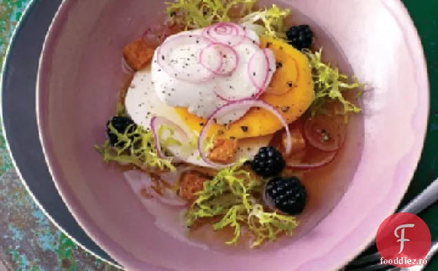Salată de Mango și mure cu Mozzarella și Frisee