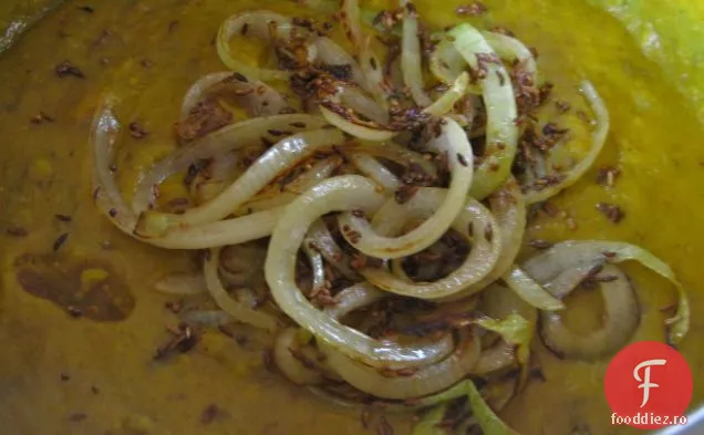 Curry Dhal Cu Carne (Gosht Dhal)
