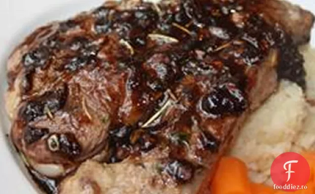 Cotlete de miel cu reducere balsamică