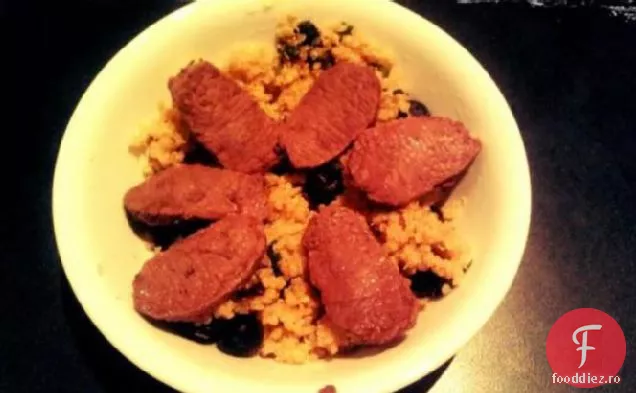 Salată de Quinoa cu mure și miel