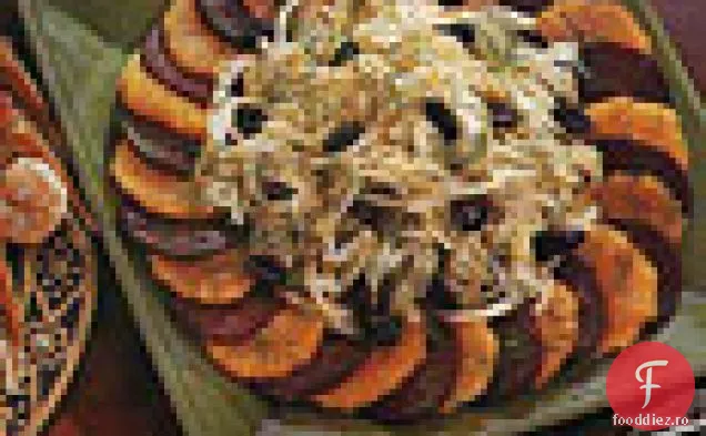 Salată de fenicul, sfeclă și portocale cu măsline