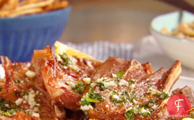 Cotlete de miel scăldate în ierburi grecești