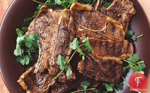 Cotlete de miel la grătar cu Garam Masala