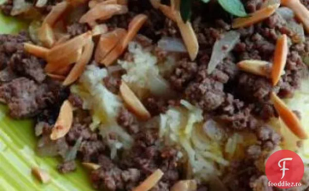 Timman Z ' affaran (orez șofran irakian cu carne)