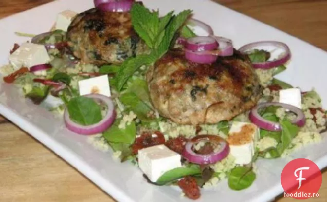 Burgeri De Miel, Spanac, Feta