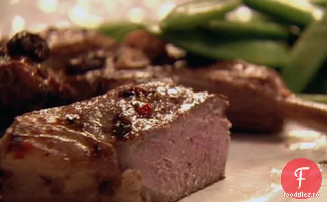 Cotlet de miel / cotlet de coaste cu Chili și măsline negre