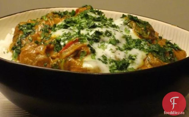 Curry de miel și spanac