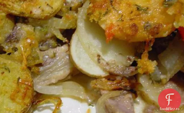 O oală de cotlet de miel