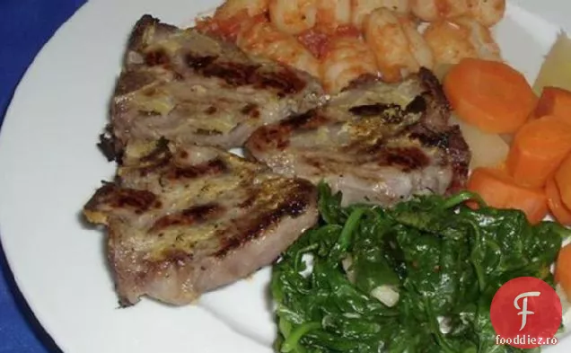 Cotlet De Miel Cu Muștar De Rozmarin