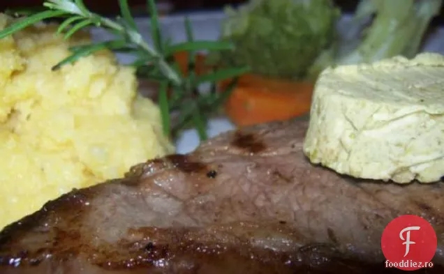 Cotlet de miel (pentru grătar) cu unt Cafe De Paris