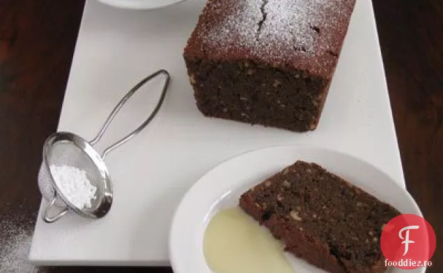 Tort de ciocolată-sfeclă de zahăr cu alune și CR cca anglaise