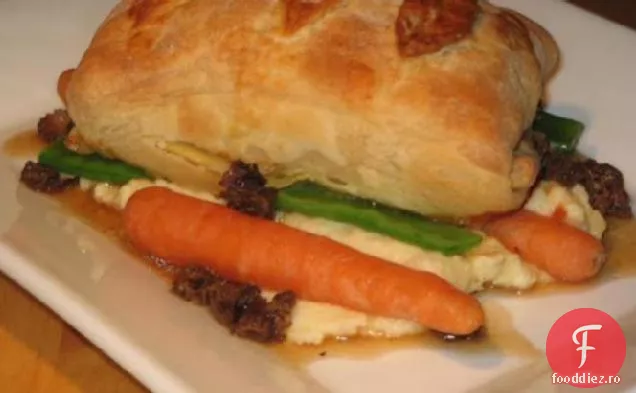 Pachete individuale de miel Wellington cu sos Madeira
