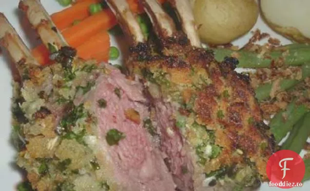Friptură de miel cu Persillade