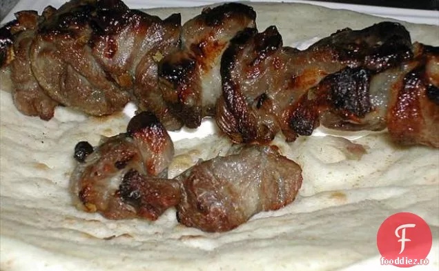 Gratar Kiwi Miel Kabobs
