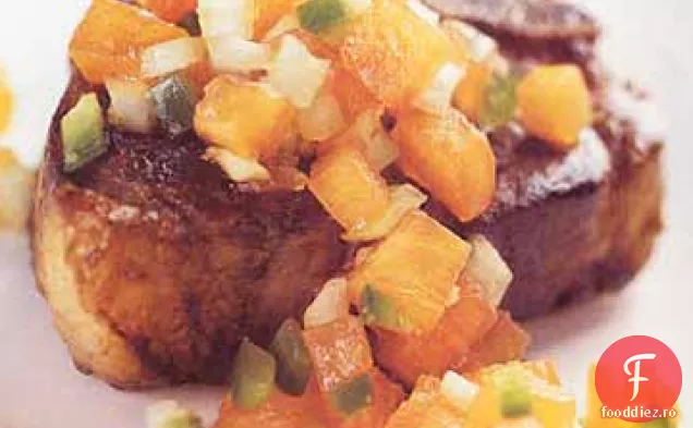Cotlete de miel și chutney proaspăt de Cașmon
