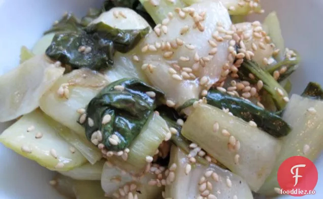 Bok Choy sotat rapid de 10 minute