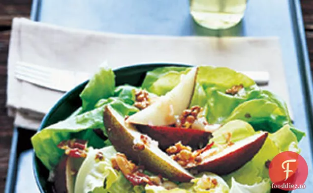 Salată de pere, Pancetta și nuci