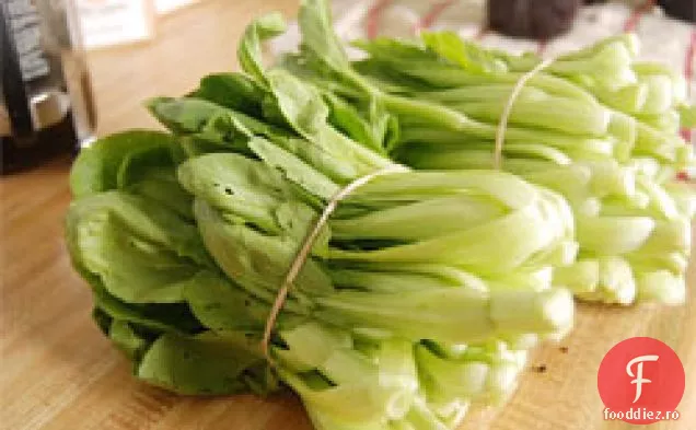 Cina în seara asta: Bok Choy cu ghimbir și usturoi