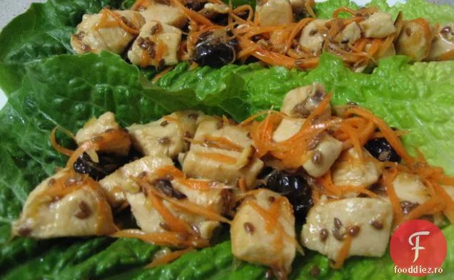 Împachetări Cu Salată De Pui Cu Cireșe