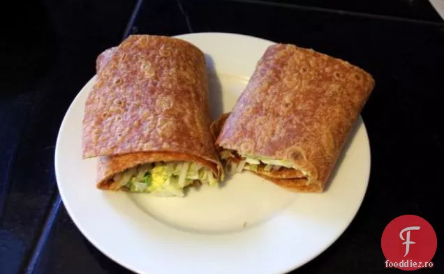 Folie de ou și salată
